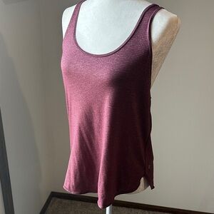 Lululemon Athletica Burgundy Tank Top